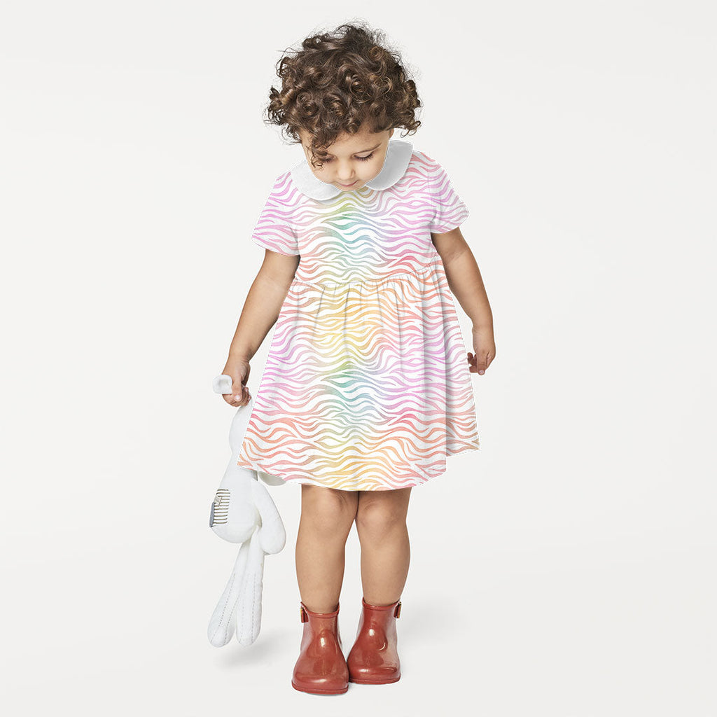 Pastel Zebra Fabric