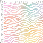 Pastel Zebra Fabric
