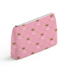Personalised Royal Initials Pink Fabric