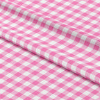 Pink Check Persian Fabric