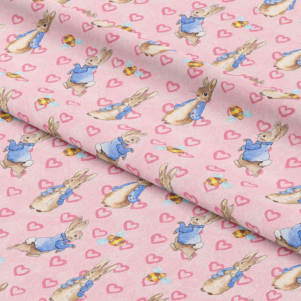 Bunny Hearts Fabric