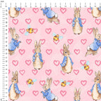 Bunny Hearts Fabric