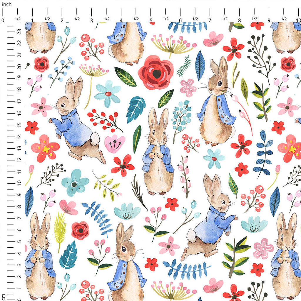 Bunny Meadow Fabric