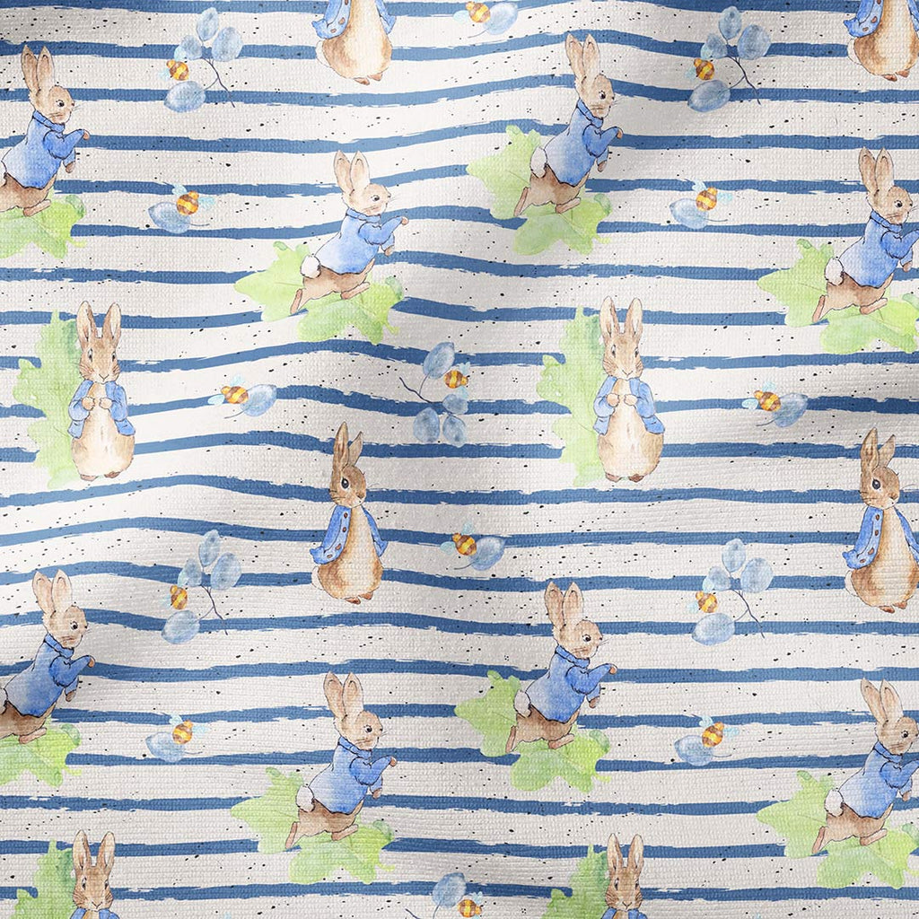 Bunny Stripes Fabric