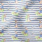 Bunny Stripes Fabric
