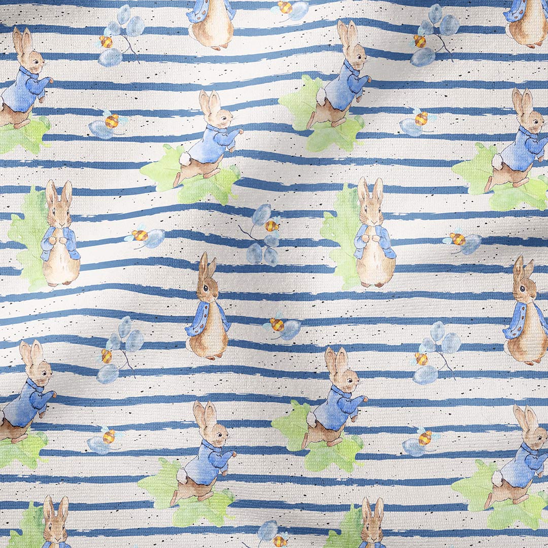 Bunny Stripes Fabric