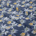 Pineapple Navy Fabric