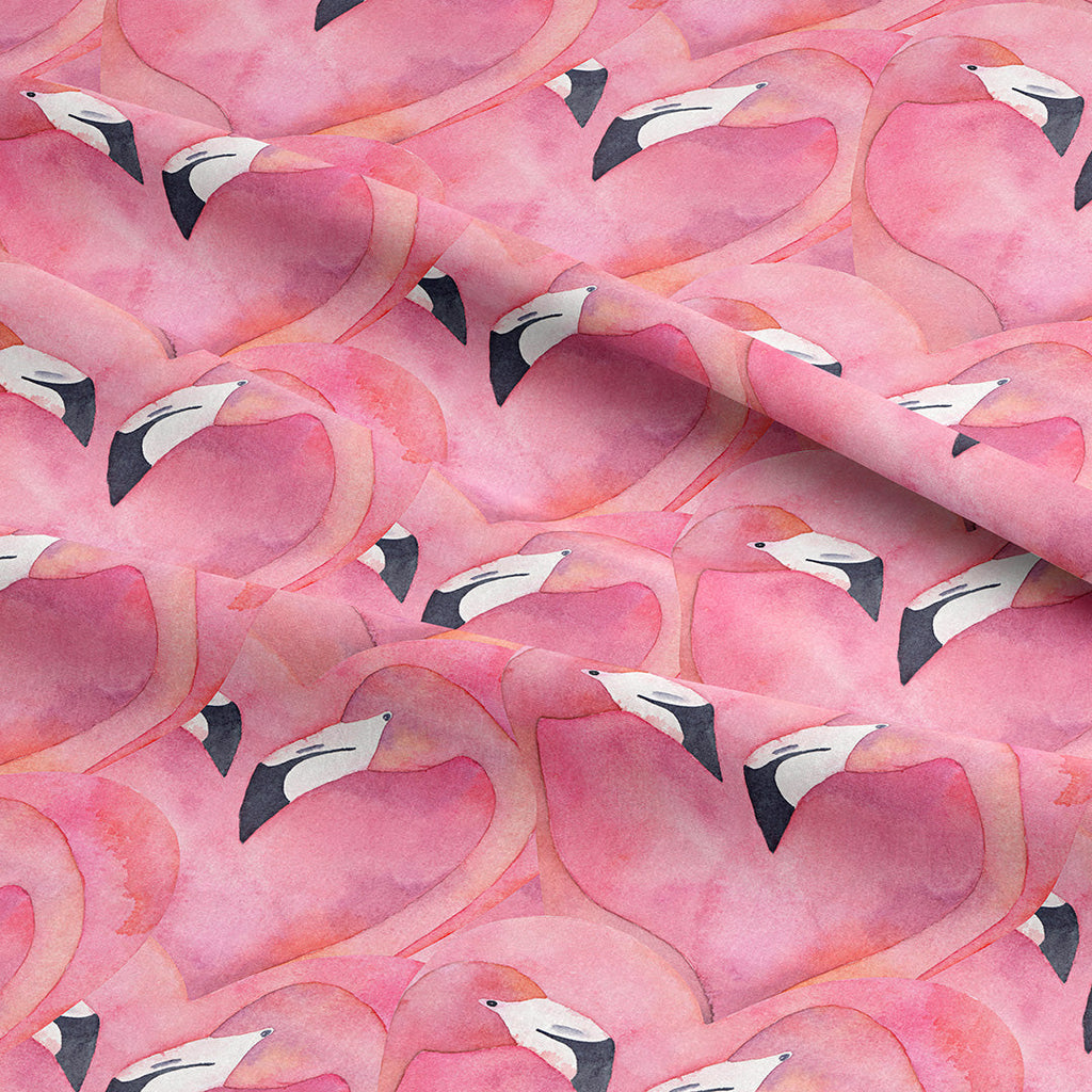 Flamingos Pink Fabric