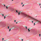 Flamingos Pink Fabric