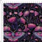 Pink Floral Moth Fabric