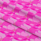 Pink Mosaic Fabric
