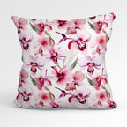 Pink Orchids Fabric