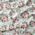 Pink Poinsettia Light Fabric
