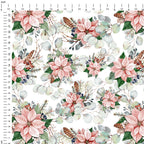 Pink Poinsettia Light Fabric