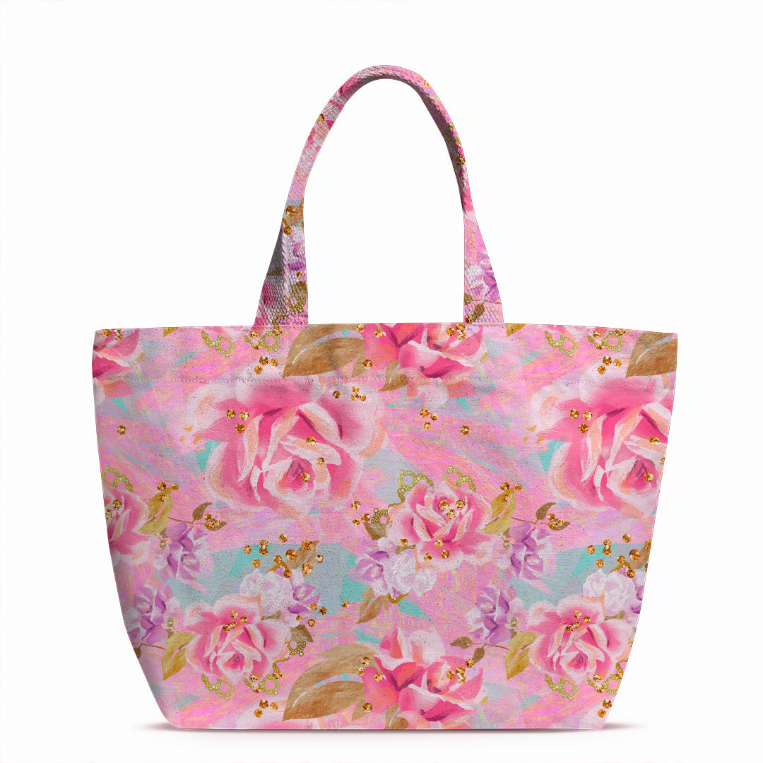 Pink Roses Fabric