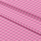 Pink Checks Plaid Fabric