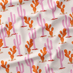 Pink Wild West - Cactus Fabric