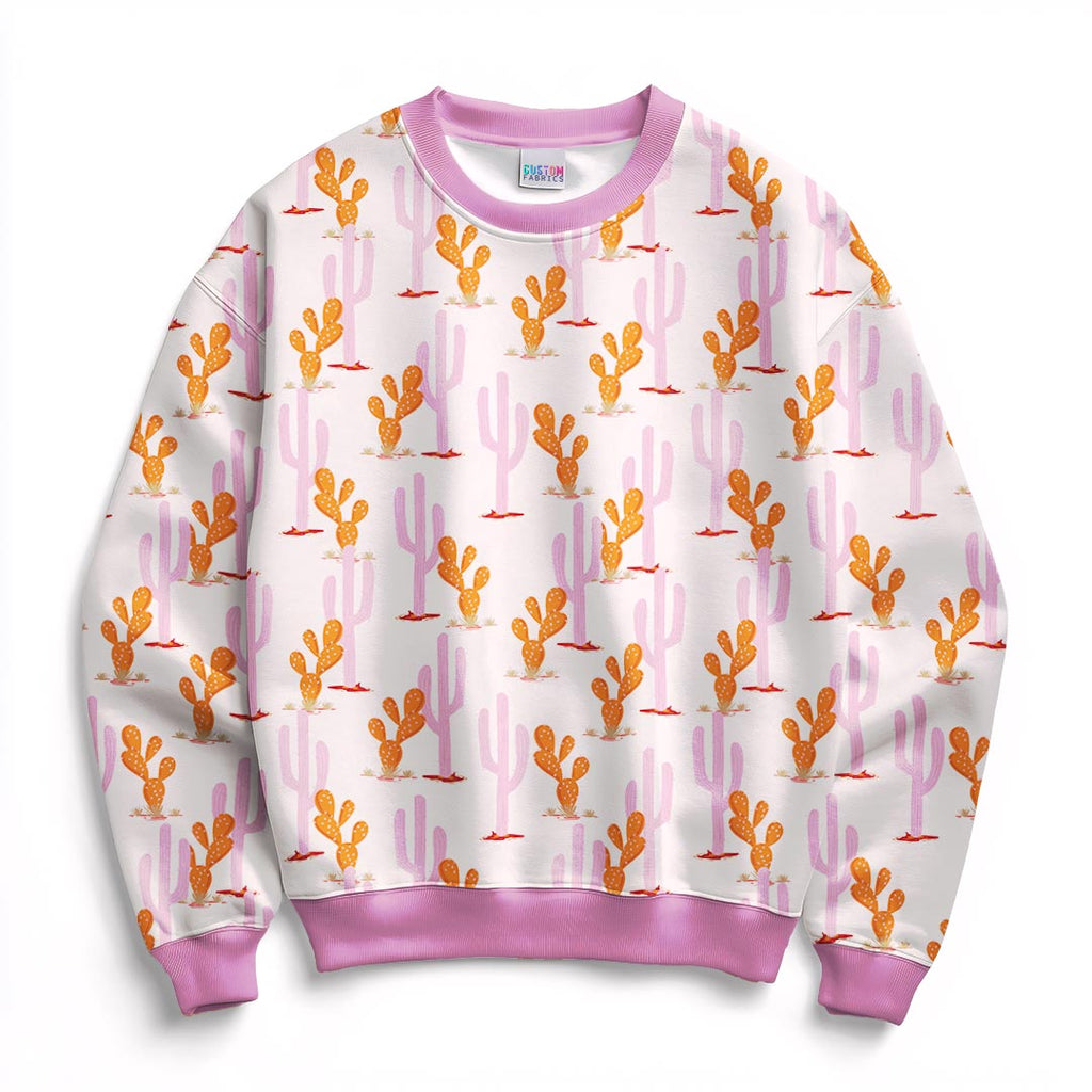 Pink Wild West - Cactus Fabric