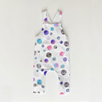 Planets White Fabric