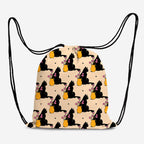 Playful Cat Cream Fabric