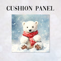 CUSHION Panel Poloar Bear Cub 2 CP-804