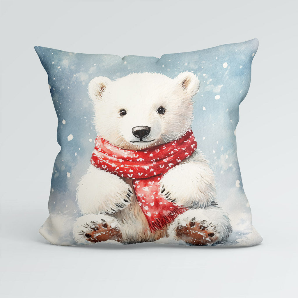 CUSHION Panel Poloar Bear Cub 2 CP-804