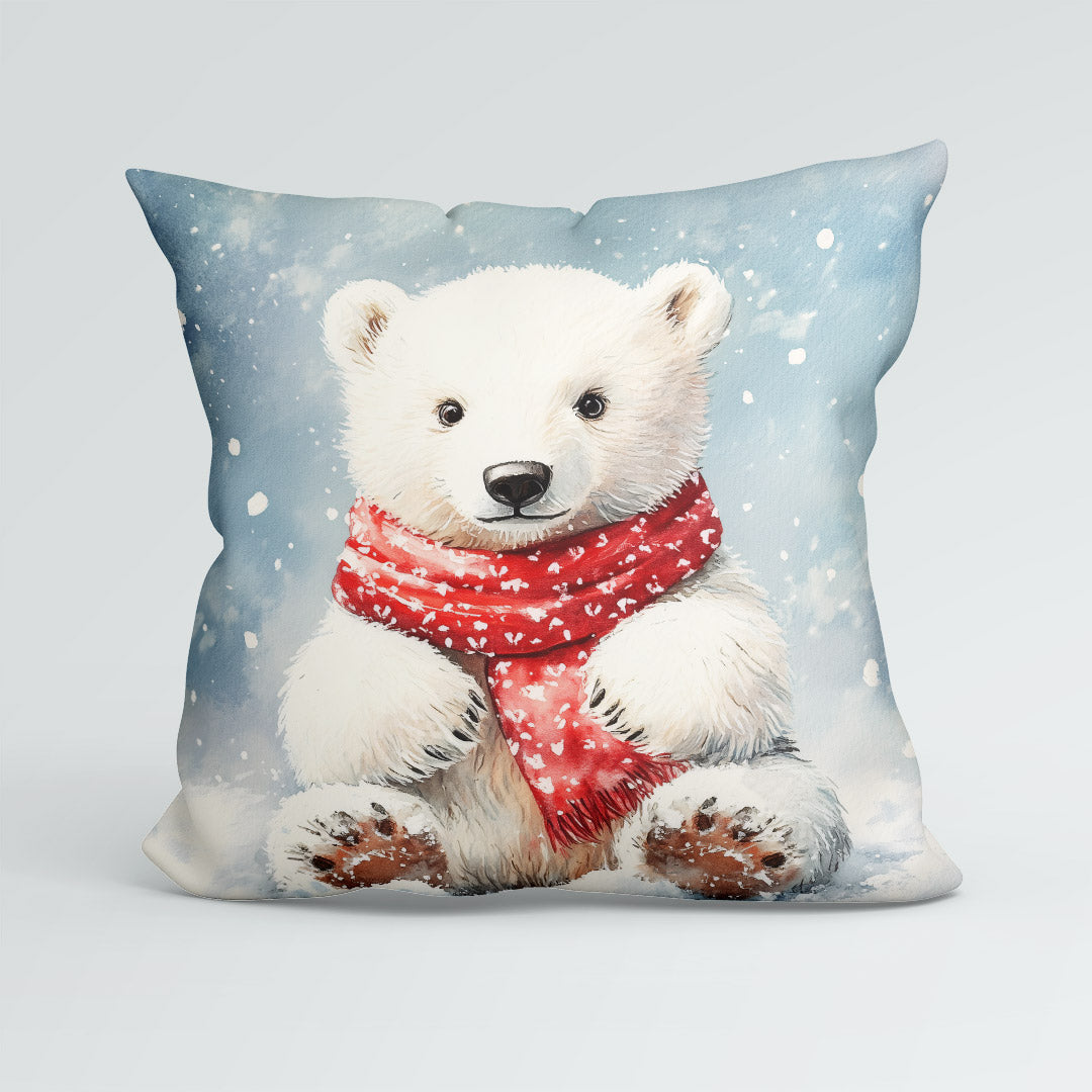 CUSHION Panel Poloar Bear Cub 2 CP-804