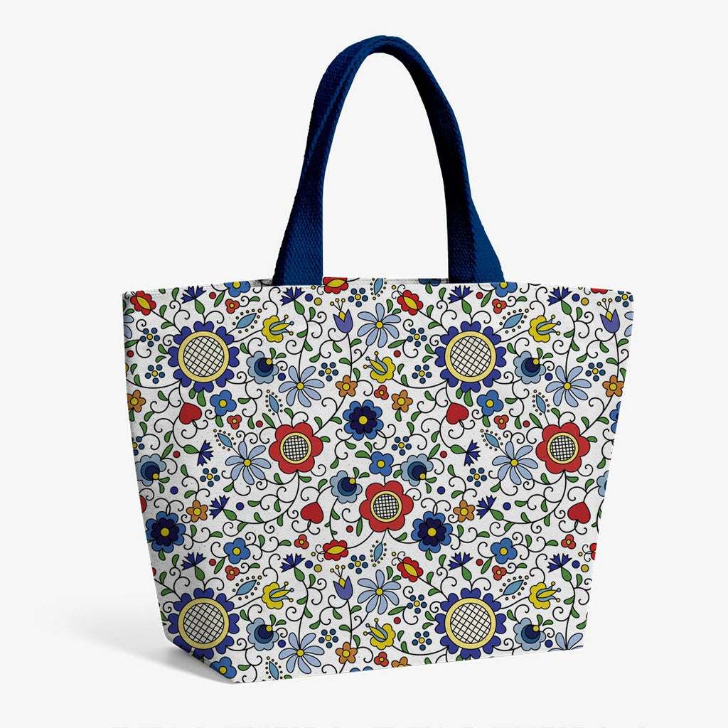 Polish Folklore Kaszubski Floral Fabric
