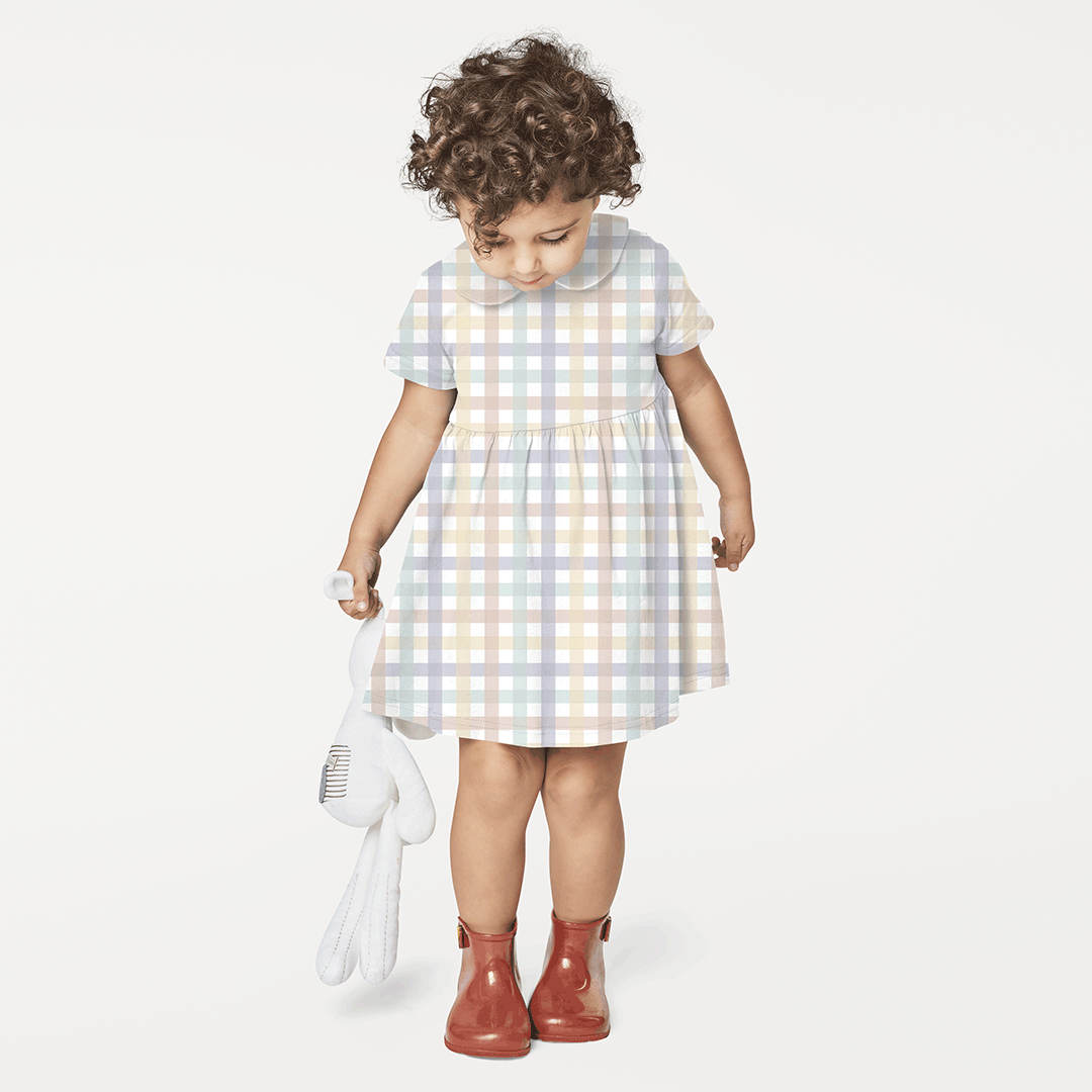 Spring Gingham Fabric