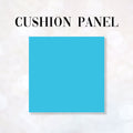 CUSHION CO-ORD Poodle Blue Fabric Panel