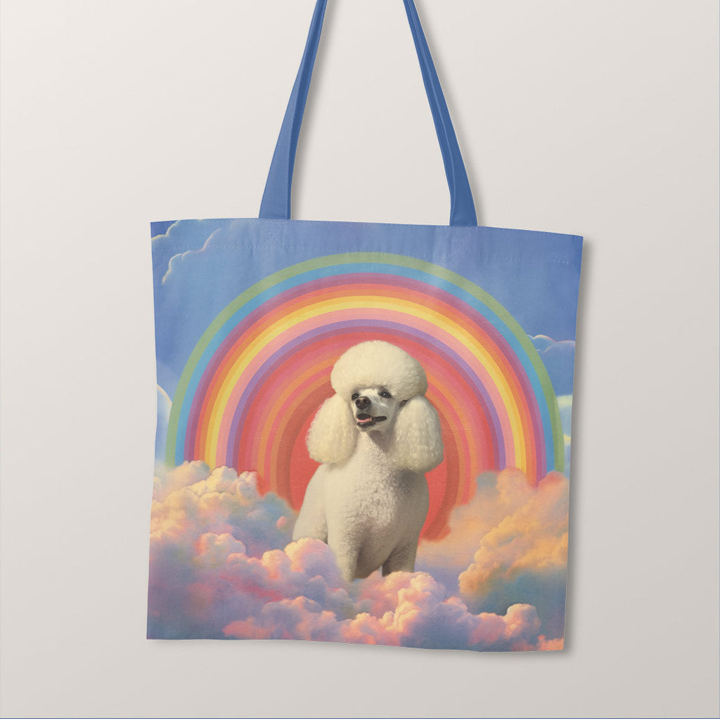 TOTE Poodle In The Sky Fabric Bag Panel TP-141
