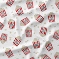 Popcorn White Fabric