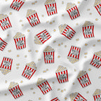 Popcorn White Fabric