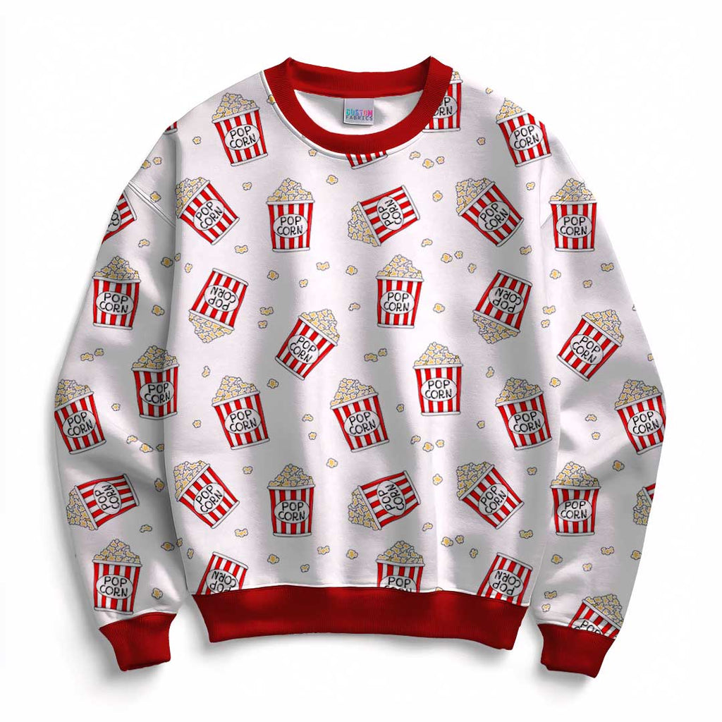 Popcorn White Fabric