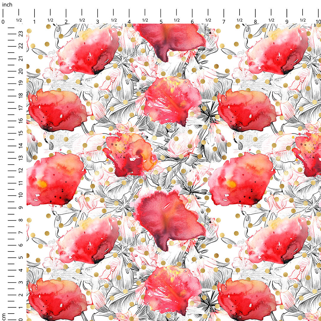 Poppies Fabric