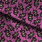 Potion Snake Purple Fabric