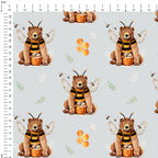 Bumble bear Fabric