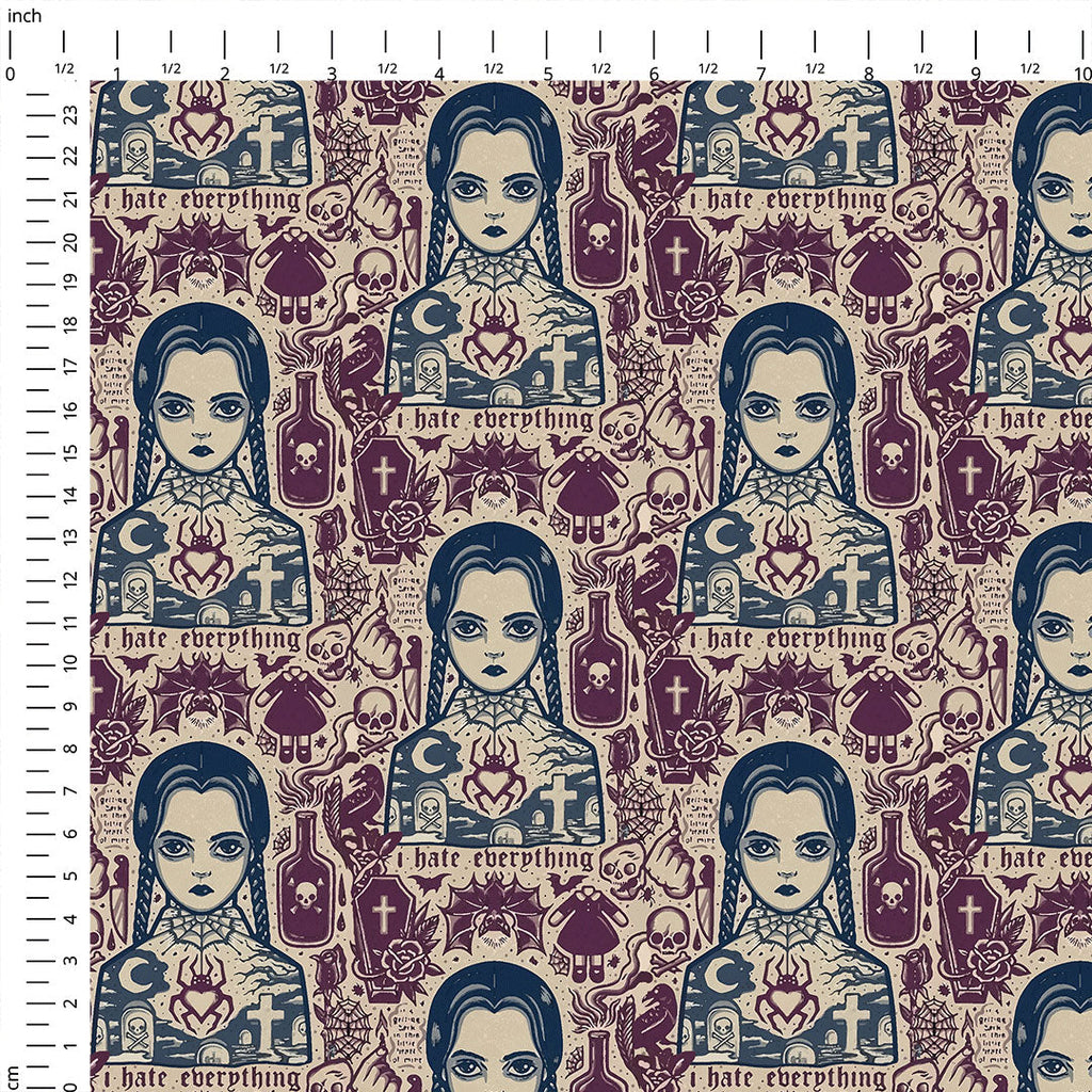 Wednesday Colour Fabric