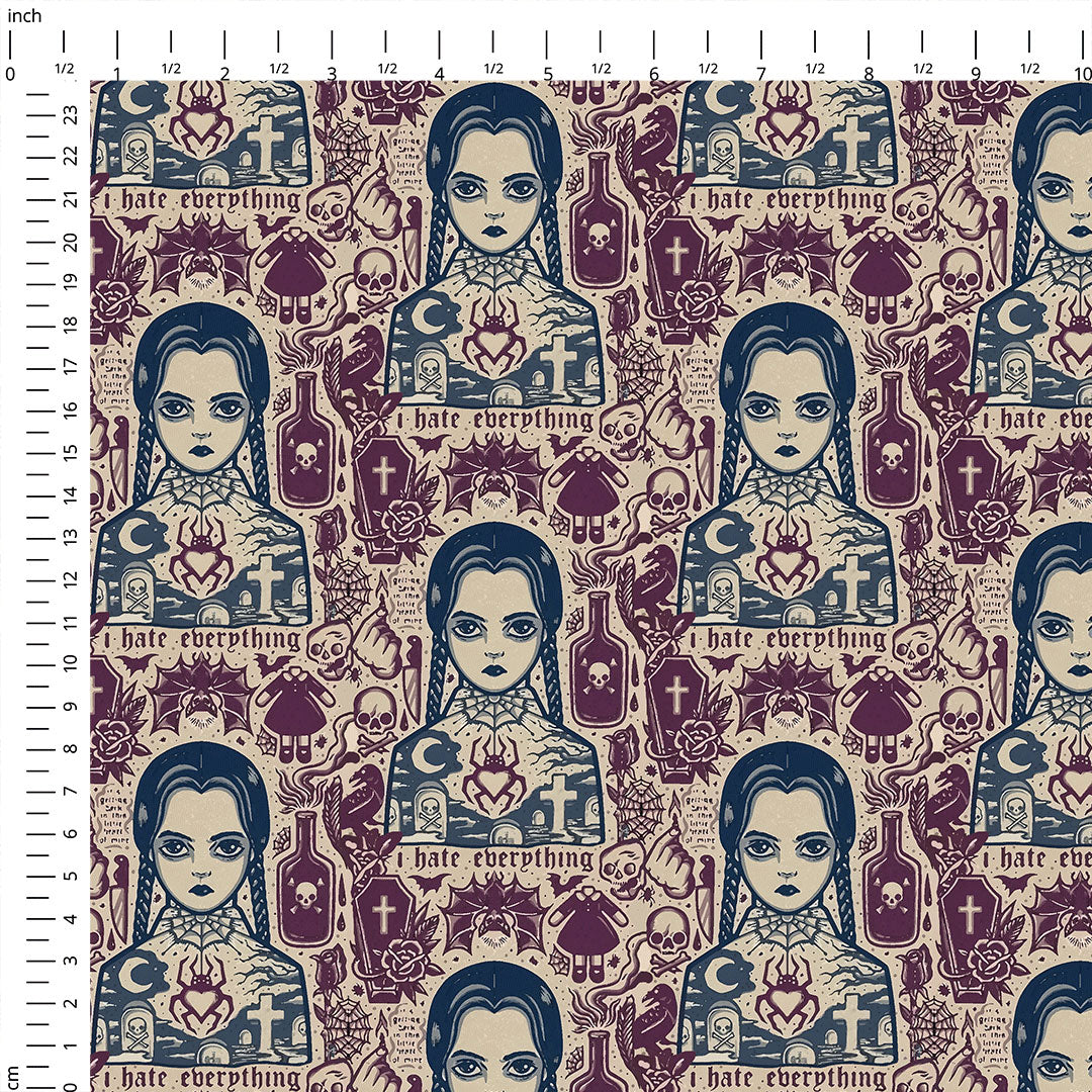 Wednesday Colour Fabric