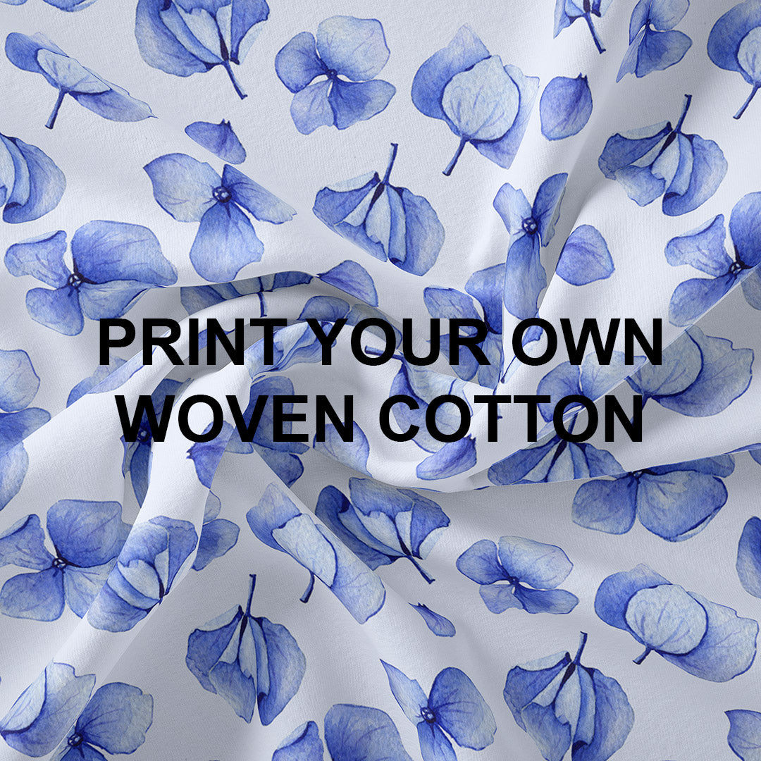 Print Your Own Design on Woven Cotton Poplin - PYO