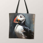 TOTE Puffin 1 Fabric Bag Panel
