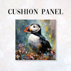 CUSHION Fabric Panel Puffin 2