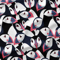 Puffin Flock Fabric