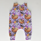Pumpkin Purple Fabric