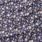 Purple Autumn Foliage Fabric
