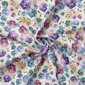 Purple Bloom Fabric