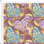 Purple Butterfly Fabric