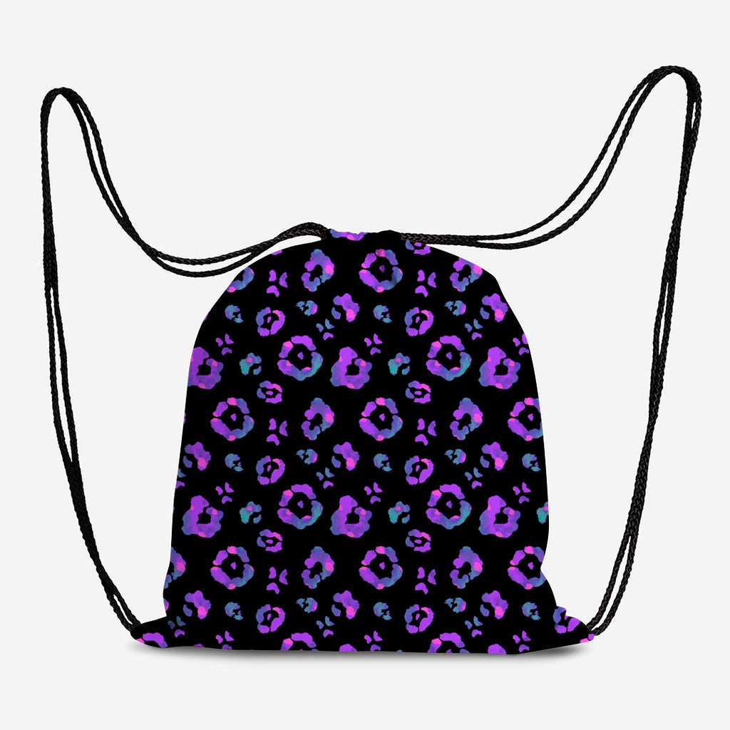 Purple Dye Leopard Fabric