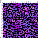 Purple Mist Cheetah Fabric