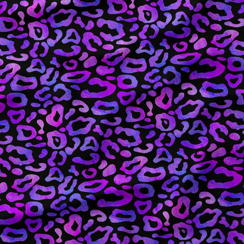 Purple Mist Cheetah Fabric